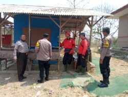 Kapolsek Kdp Sosialisasi Masyarakat Peduli Api, Tingkatkan Kewaspadaan Terhadap Kebakaran