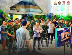 Pastikan KTT AIS Aman, Kapolri dan Panglima TNI Tinjau 91 Command Center ITDC Nusa Dua