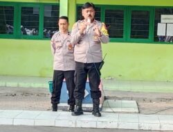 Kapolsek Leuwimunding Berikan Penyuluhan dan Imbauan Kamtibmas kepada Guru dan Siswa SMP Negeri 1 Leuwimunding
