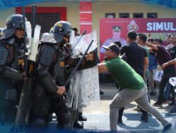 Hadapi Situasi Kontijensi Pemilu 2024, Polres Aceh Utara Gelar SISPAMKOTA