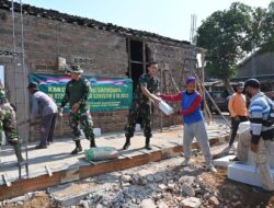 Karya Bhakti TNI Satkowil Kodim 0726/Sukoharjo, Sasar Renovasi RTLH warga desa Toriyo
