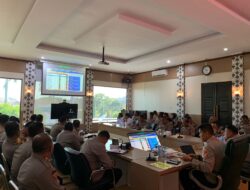 Kapolres Majalengka dan Jajaran Mengikuti Rapat Anev Situasi Kamtibmas Bersama Kapolda Jabar Melalui Zoom Cloud Meeting
