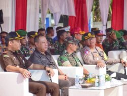 Gelar Pasukan Apel Mantap Brata Lodaya, Pasukan Gabungan Siap Amankan Pemilu 2024