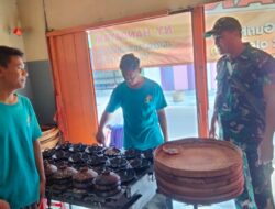 Cegah Kebakaran, Bakti Bati TNI Sosialisasi dan Cek APK di Srabi Notosuman