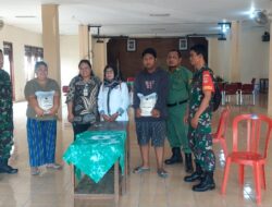 Babinsa Joyotakan Dampingi Dinsos Penanganan Pengaduan Walikota Penjual Tisu di Bawah Umur