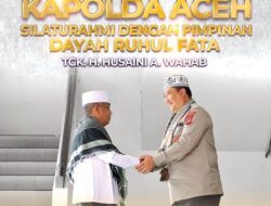 Kapolda Aceh, Silaturahmi ke Dayah Ruhul Fata Seulimum