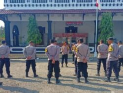Apel Pagi Polsek Jatiwangi Polres Majalengka Sebagai Bentuk Komunikasi Pimpinan dan Anggota