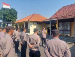 Dituntut Cakap Dalam Baris Berbaris, Polsek Sukahaji Gelar Latihan Peraturan PBB