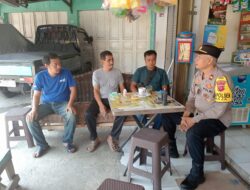 Jelang Pemilu, Kapolsek Maja Jalin Silaturahmi dengan Tokoh Masyarakat dan Agama di Desa Maja Selatan