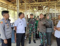 Kapolsek Leuwimunding Sambut Kunjungan Dandim Majalengka untuk Tingkatkan Ketahanan Pangan