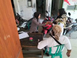 Polwan Bhabinkamtibmas Polsek Leuwimunding Membangun Kerjasama dengan Perangkat Desa Mirat