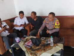 Kapolsek Talaga Ajak Perangkat Desa Jaga Kamtibmas di Balai Desa Talagakulon