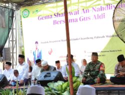 Kegiatan Gema Sholawat An-Nadliyah Dalam Rangka Maulid Nabi Muhammad SAW dan Hari Santri Nasional di Pondok Pesantren Manbaul Huda