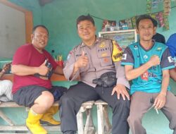 Bhabinkamtibmas dan Masyarakat Bersatu dalam Menjaga Kamtibmas Menuju Pemilu 2024