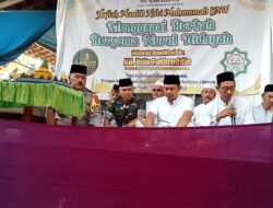 Kapolsek Leuwimunding Ikuti Giat Haflah Maulid Majelis Ta’lim Nurul Hidayah di Blok Dukuh Sawah