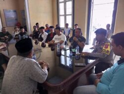 Kapolsek Leuwimunding Gelar Rapat Koordinasi Bersama Tokoh Agama dan Unsur Forkopimcam