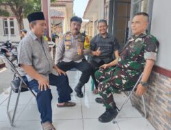 Kapolsek Leuwimunding dan Ketua MWC NU Leuwimunding Jalin Silaturahmi Demi Keselamatan Bersama