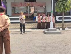 Kapolsek Jatiwangi Pimpin Penutupan Diklatsus Saka Bhayangkara Ranting Jatiwangi