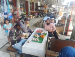 Bhabinkamtibmas Polsek Bantarujeg Sosialisasikan Tahapan Pemilu 2024