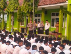 Kapolsek Kertajati Sambangi MTS Negeri 8 Majalengka dan Sampaikan Pesan Kamtibmas