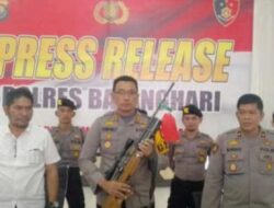 Polres Batanghari Berhasil Amankan Pelaku Penembakan Warga Sengkati Baru