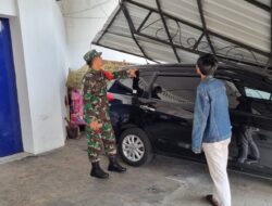 Melalui Komsos, Babinsa Tipes Ingatkan Warga Cuaca Extrim