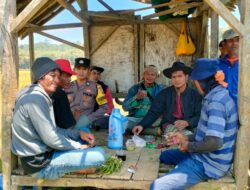 Bhabinkamtibmas Peduli, Bantu Petani di Desa Muktisari