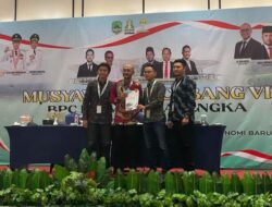 Wabup, buka Muscab HIMPI Majalengka. Resha Fauzi Zulfikar, ST terpilih sebagai Ketua Baru