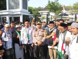 Polres Indramayu Gelar Pengamanan Aksi Damai Solidaritas Untuk Palestina