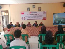 Mewakili Kapolsek Sukahaji, Kanit Binmas Hadiri Sosialisasi Pengawasan Pemilu Partisipatif Pada Pemilu Tahun 2024 Tingkat Kecamatan