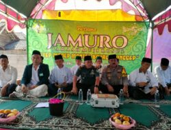 Kapolsek Leuwimunding dan Danramil 1710 Leuwimunding Hadiri Acara Maulid Nabi Bersama JAMURO di Desa Leuwikujang
