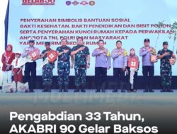 Pengabdian 33 Tahun, AKABRI 90 Gelar Baksos di GBK