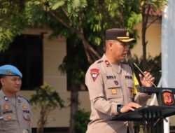 Wakapolres Majalengka Pimpin Apel Jam Pimpinan, Tekankan Pentingnya Cooling System Menjelang Pemilu 2024