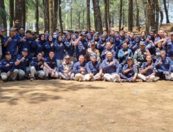 Kapolsek Cikijing Hadiri Apel Siaga Penyelenggara Badan Adhock Pemilu Tahun 2024