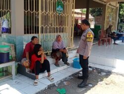 Bhabinkamtibmas Desa Lojikobong Sambangi Warga dan Sosialisasi Kamtibmas