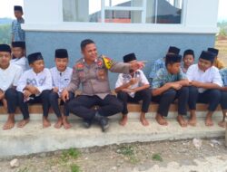 Bhabinkamtibmas Berikan Motivasi Belajar dan Imbauan Kamtibmas di MTs. Santi Asromo, Pasirayu