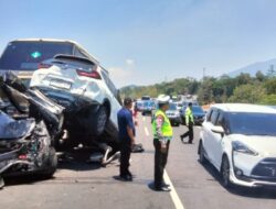 Diduga Picu Kecelakaan Beruntun di Tol Semarang, Polisi Amankan Sopir Bus
