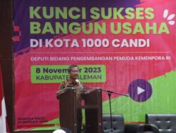 Kemenpora Dorong Wirausahawan Lokal Melalui Kuliah Penumbuhan Minat Kewirausahaan di Sleman