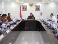 Menpora Dito Pimpin Rakor Persiapan Aquabike World Championship Lake Toba 2023