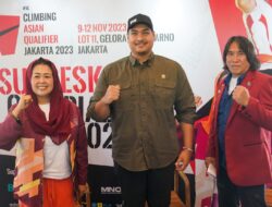 Dukung Atlet Indonesia di IFSC Asian Qualifier 2023, Menpora Dito: Kunci Lolos ke Olimpiade 2024 Paris