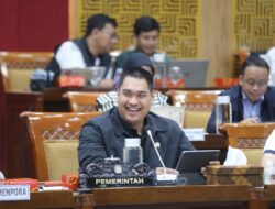 Raker dengan Komisi X DPR RI, Menpora Dito Sebut Realisasi Anggaran Kemenpora Capai Minimal 95 Persen