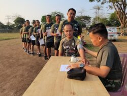 Pelihara Fisik tetap Prima, anggota Kodim 0726/Sukoharjo laksanakan Tes Garjas Periodik II