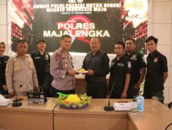Polres Majalengka Polda Jabar Syukuran Memperingati Hari Jadi ke-72 Humas Polri