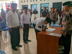 Pemdes Heuleut, Gelar Pelantikan dan Pengambilan Sumpah Jabatan Perangkat Desa Baru