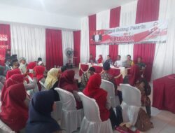 Kapolsek Sukahaji Hadiri Kegiatan Rembug Desa dalam Program Padat Karya Tahun 2023 di Desa Palabuan