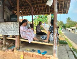 Bhabinkamtibmas Polsek Sukahaji Polres Majalengka Melakukan Sambang Desa Menjelang Pemilu 2024