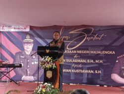 Bupati Majalengka, Hadiri Acara Pisah Sambut Kepala Kejaksaan Negeri Majalengka