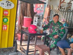 Pedagang Kaki Lima Jadi Motivasi Babinsa Joyotakan