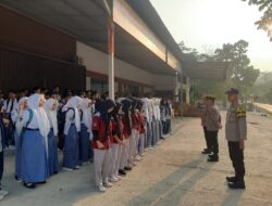 Polsek Sindangwangi Lakukan Kegiatan Pembinaan Terhadap Siswa-Siswi SMK Karnas Sindangwangi