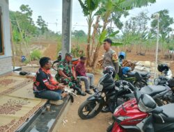 Sinergitas TNI-Polri di Cikijing Sambangi Warga, Beri Imbauan Kamtibmas Menjelang Pemilu 2024